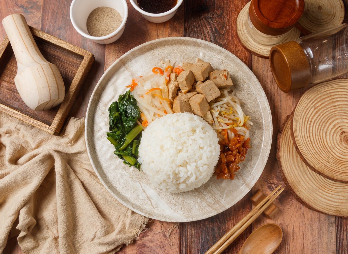 田園鮮蔬飯